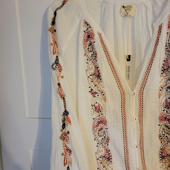 Matilda Jane Long sleeve linen top - Picture 3 of 3